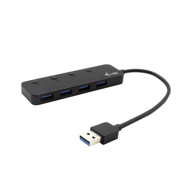 i-tec USB3.0 Metal HUB 4 Port On/Off Switches