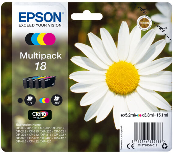 Epson Daisy Claria Home Ink-reeks