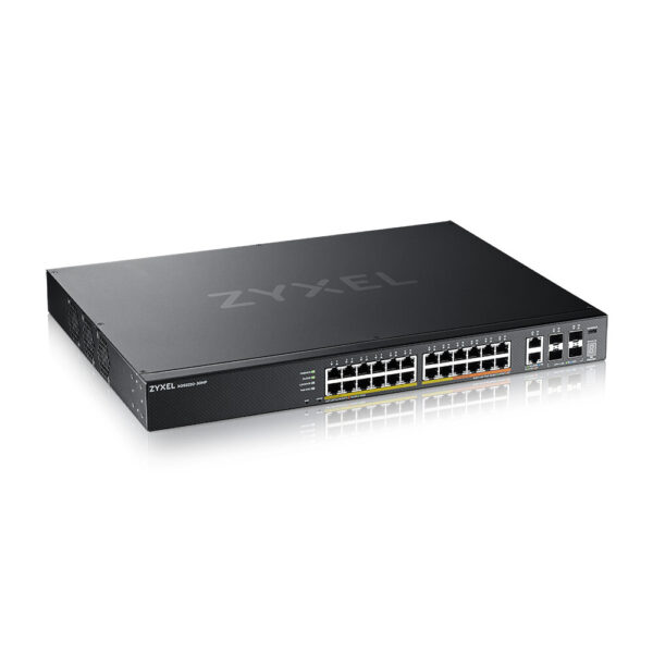 Zyxel XGS2220-30HP Managed L3 Gigabit Ethernet (10/100/1000) Power over Ethernet (PoE) Zwart - Afbeelding 4