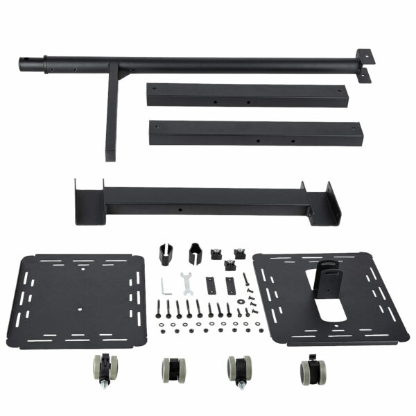 StarTech.com Beamertafel - Stevige Verrijdbare Laptop en Projectietafel (2x 10kg/schap) - Presentatiewagen/Computer Trolley/AV P - Afbeelding 12