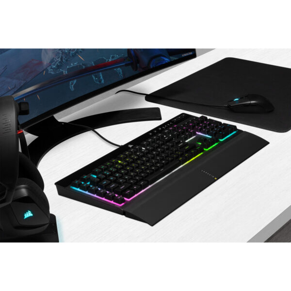 Corsair K55 RGB PRO XT toetsenbord Gamen USB QWERTY Engels Zwart - Afbeelding 4