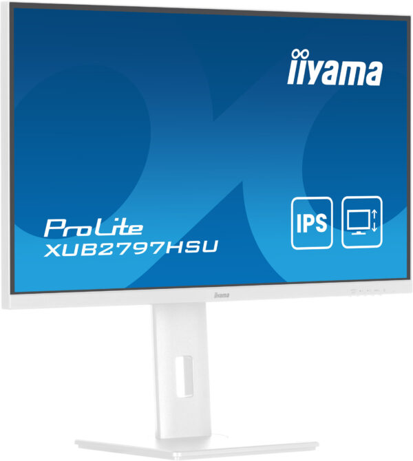 iiyama ProLite XUB2797HSU-W2 computer monitor 68,6 cm (27") 1920 x 1080 Pixels Full HD LED Wit - Afbeelding 4