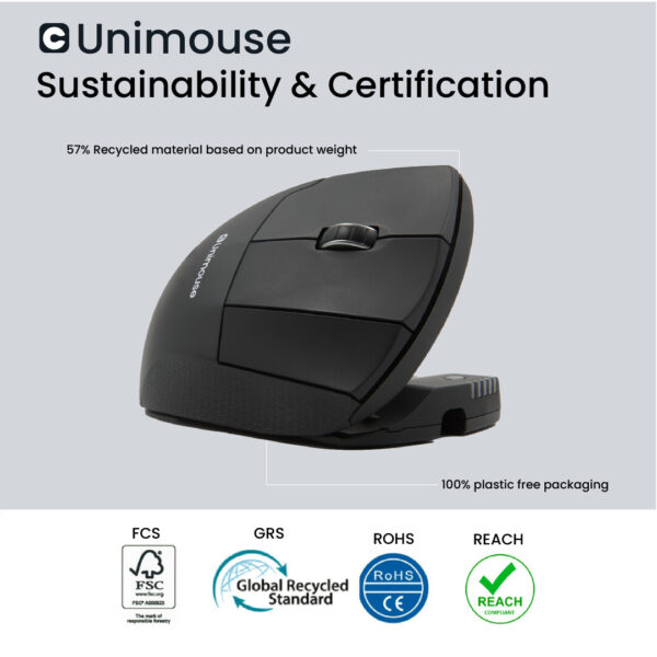 Contour Design Unimouse Right Hand, wireless - Afbeelding 8