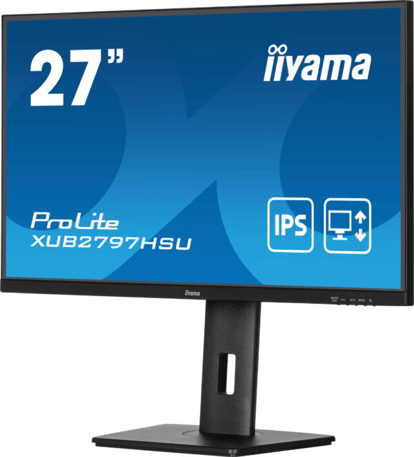 iiyama ProLite XUB2797HSU-B2 computer monitor 68,6 cm (27") 1920 x 1080 Pixels Full HD LED Zwart - Afbeelding 3