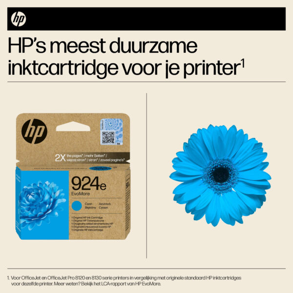 HP 924e EvoMore originele cyaan inktcartridge - Afbeelding 11