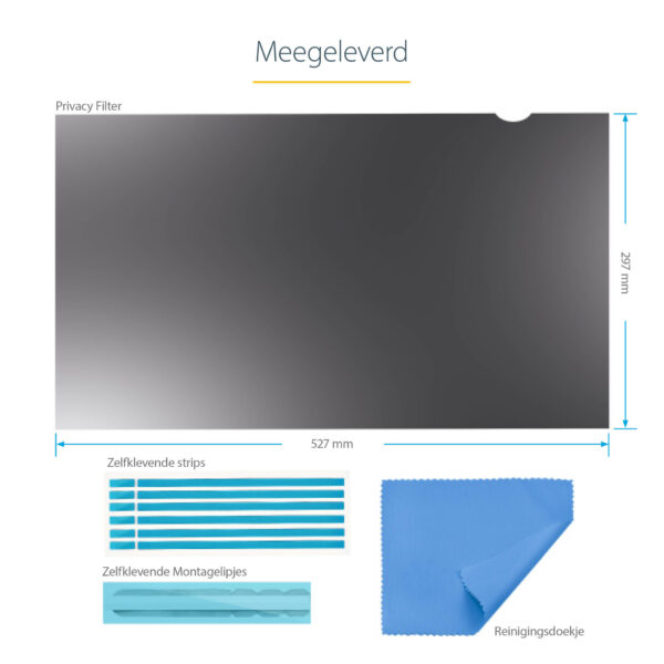 StarTech.com Monitor Privacy Filter voor 23,8" PC Scherm - Privacy Film voor Computerscherm - Schermbeveiliger met +/- 30° Kijkh - Afbeelding 15