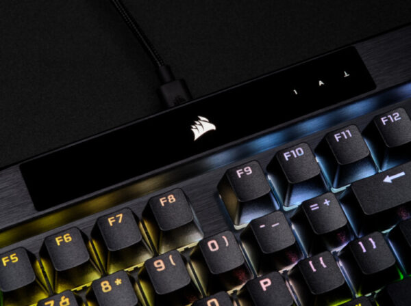 Corsair K70 RGB PRO Mechanical Gaming Keyboard toetsenbord Gamen USB AZERTY Belgisch Zwart - Afbeelding 4