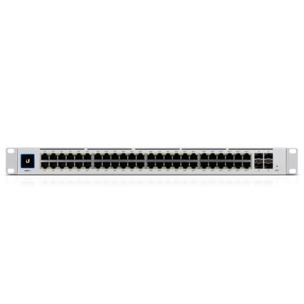 Ubiquiti UniFi USW-PRO-48 netwerk-switch Managed L2/L3 Gigabit Ethernet (10/100/1000) 1U Zilver - Afbeelding 2