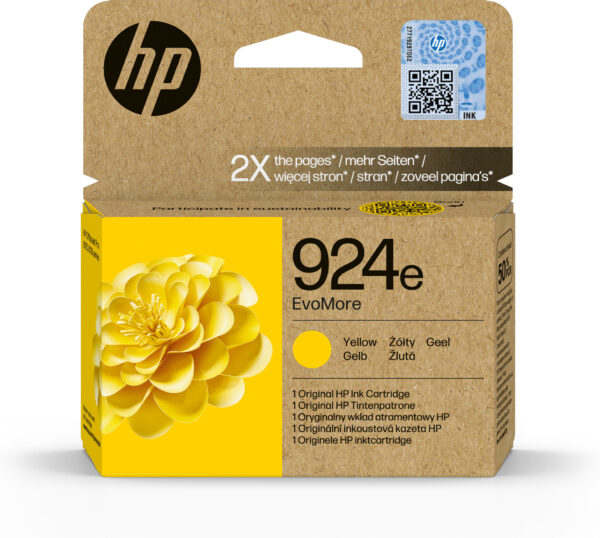 HP 924e EvoMore originele gele inktcartridge