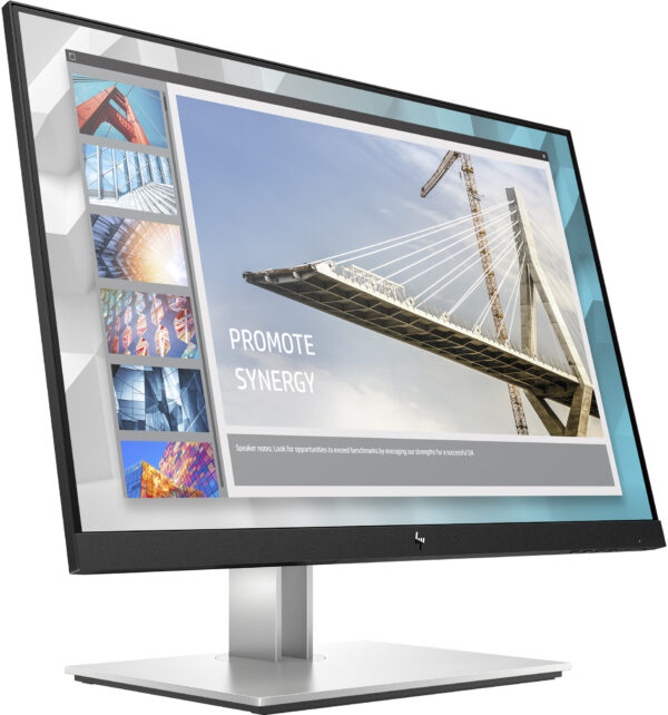 HP E-Series E24i G4 computer monitor 61 cm (24") 1920 x 1200 Pixels WUXGA Zwart, Zilver - Afbeelding 2