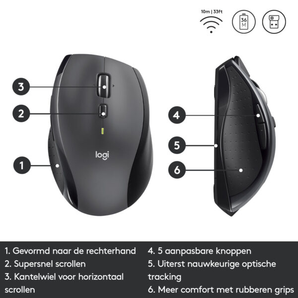 Logitech Marathon Mouse M705 - Afbeelding 8