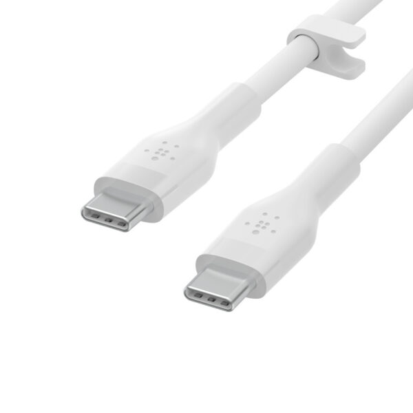 Belkin BOOST↑CHARGE Flex USB-kabel USB 2.0 3 m USB C Wit - Afbeelding 3