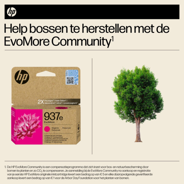 HP 937e EvoMore originele magenta inktcartridge - Afbeelding 11