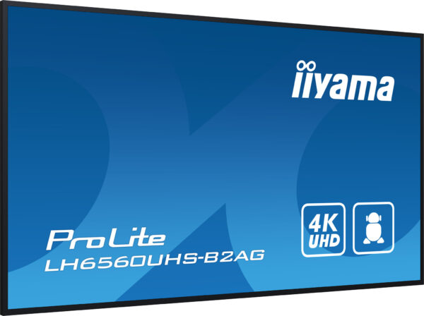 iiyama LH6560UHS-B2AG beeldkrant Digitaal A-kaart 165,1 cm (65") LED Wifi 500 cd/m² 4K Ultra HD Zwart Type processor Android 11 - Afbeelding 5