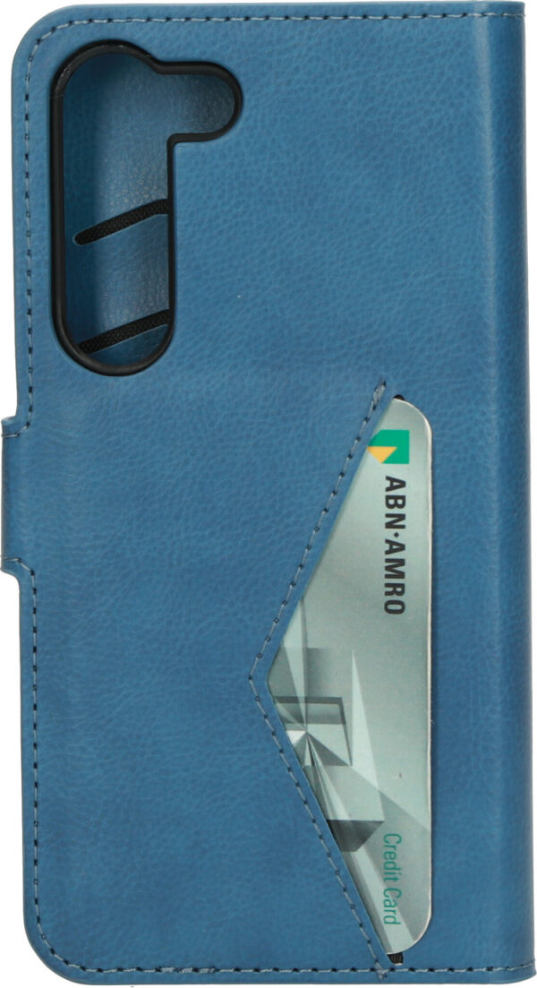 Mobiparts Classic Wallet Case Samsung Galaxy S23 (2023) Steel Blue - Afbeelding 5