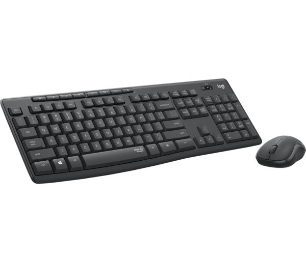 Logitech MK295 Silent Wireless Combo toetsenbord Inclusief muis Kantoor USB QWERTY US International Grafiet