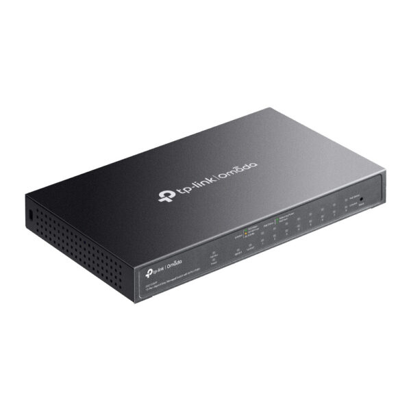 TP-Link Omada ES210GMP netwerk-switch Managed Gigabit Ethernet (10/100/1000) Power over Ethernet (PoE) Zwart - Afbeelding 4