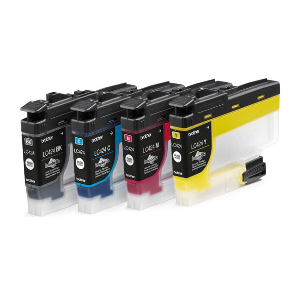 Brother LC-424VAL inktcartridge 4 stuk(s) Origineel Zwart, Cyaan, Magenta, Geel - Afbeelding 2