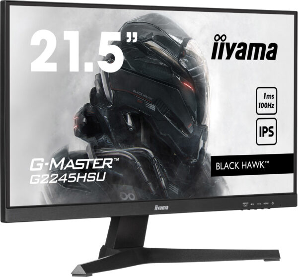 iiyama G-MASTER G2245HSU-B2 LED display 54,6 cm (21.5") 1920 x 1080 Pixels Full HD Zwart - Afbeelding 2