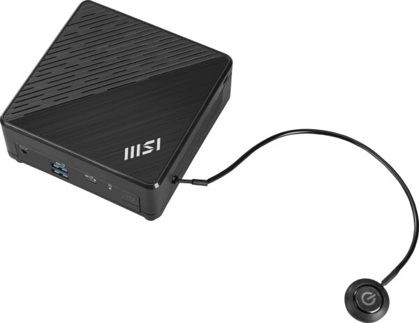 MSI Cubi N ADL S-078EU Intel® N N100 4 GB DDR4-SDRAM 128 GB SSD Windows 11 Pro Mini PC Zwart - Afbeelding 10