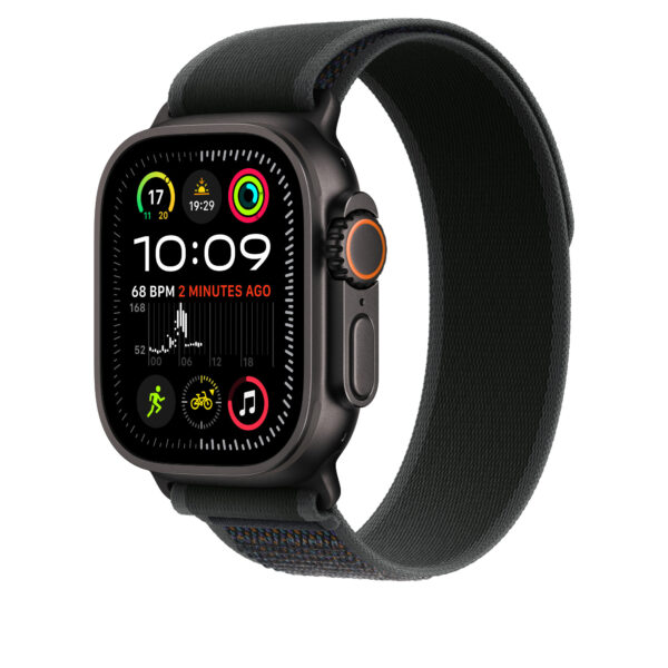 Apple MYQ53ZM/A slimme draagbare accessoire Band Zwart Nylon, Polyester, Spandex, Titanium - Afbeelding 2