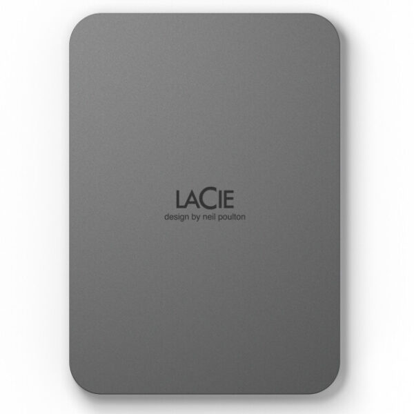 LaCie Mobile Drive Secure externe harde schijf 4 TB USB Type-C 3.2 Gen 1 (3.1 Gen 1) Grijs