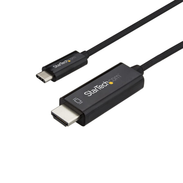 StarTech.com 3m USB C naar HDMI Kabel, 4K 60Hz USB Type C naar HDMI 2.0 Video Adapter Kabel, Thunderbolt 3 Compatibel, Laptop na