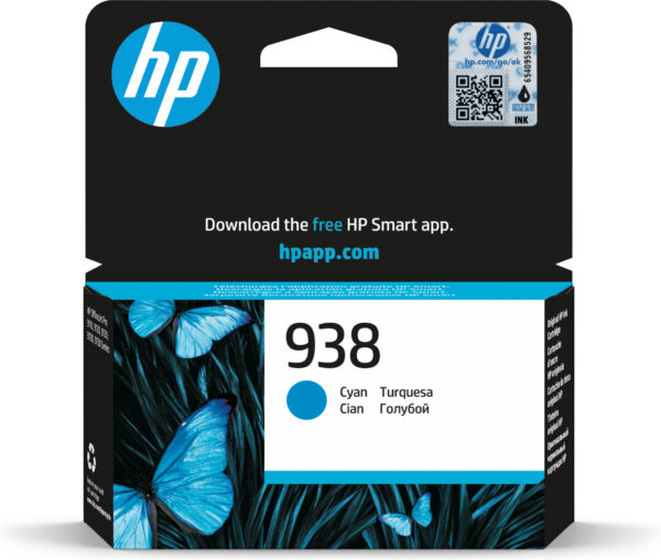 HP 938 originele cyaan inktcartridge