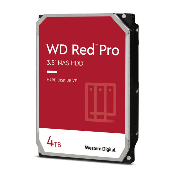 Western Digital Red Pro interne harde schijf 4 TB 7200 RPM 256 MB 3.5" SATA