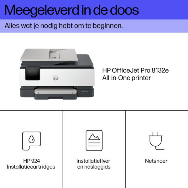 HP OfficeJet Pro 8132e All-in-One printer - Afbeelding 11