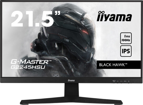 iiyama G-MASTER G2245HSU-B2 LED display 54,6 cm (21.5") 1920 x 1080 Pixels Full HD Zwart