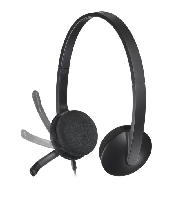 Logitech H340 USB Computer Headset Met digitale audio - Afbeelding 3