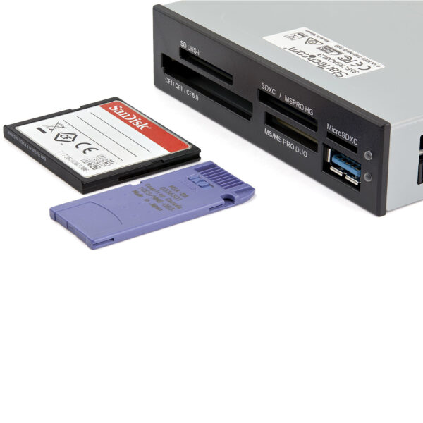 StarTech.com 3,5" Interne multi-kaartlezer met UHSII ondersteuning - USB 3.0 memory card reader - Afbeelding 3