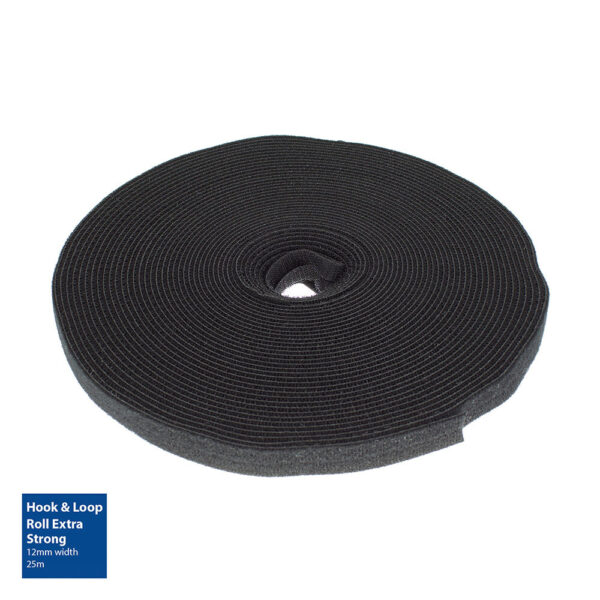 ACT Klittenband rol extra sterk 12mm, 25m