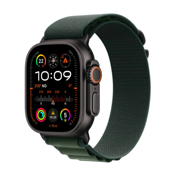 Apple Watch Ultra 2 OLED 49 mm Digitaal 410 x 502 Pixels Touchscreen 4G Zwart GPS