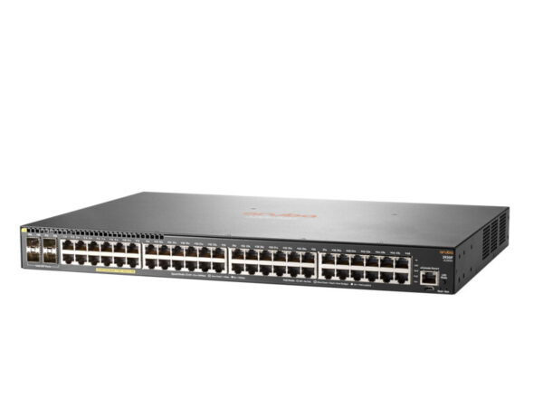 Hewlett Packard Enterprise Aruba 2930F 48G PoE+ 4SFP Managed L3 Gigabit Ethernet (10/100/1000) Power over Ethernet (PoE) 1U Grij - Afbeelding 2