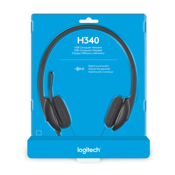 Logitech H340 USB Computer Headset Met digitale audio - Afbeelding 24