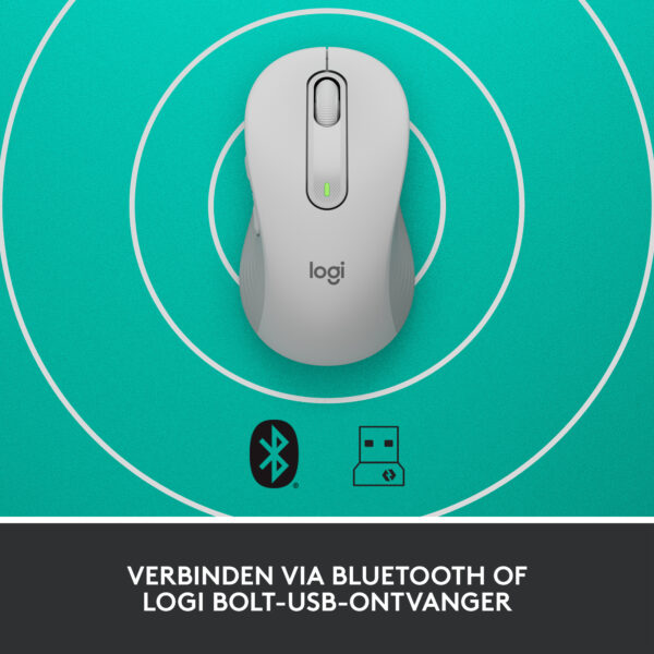 Logitech Signature M650 for Business muis Kantoor Rechtshandig RF-draadloos + Bluetooth Optisch 4000 DPI - Afbeelding 11