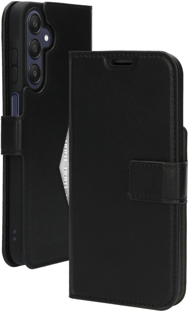 Mobiparts Classic Wallet Case Samsung Galaxy A25 Black