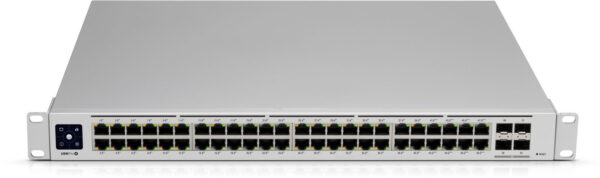 Ubiquiti UniFi USW-PRO-48 netwerk-switch Managed L2/L3 Gigabit Ethernet (10/100/1000) 1U Zilver