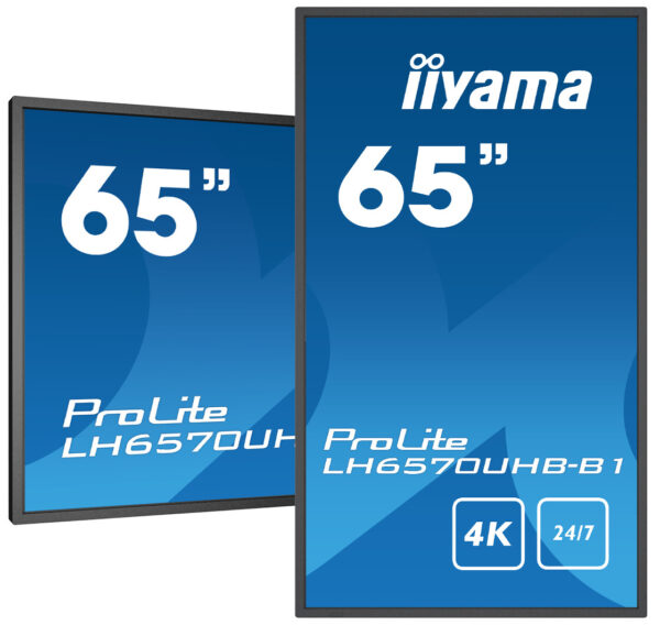 iiyama LH6570UHB-B1 beeldkrant Digitale signage flatscreen 163,8 cm (64.5") VA 700 cd/m² 4K Ultra HD Zwart Type processor Androi - Afbeelding 5