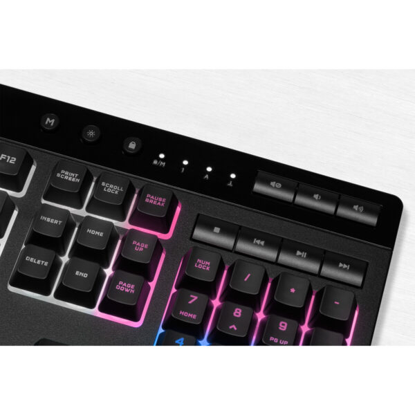 Corsair K55 RGB PRO XT toetsenbord Gamen USB QWERTY Engels Zwart - Afbeelding 9