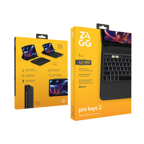 ZAGG Pro Keys 2 QWERTY Brits Engels Bluetooth Zwart - Afbeelding 10