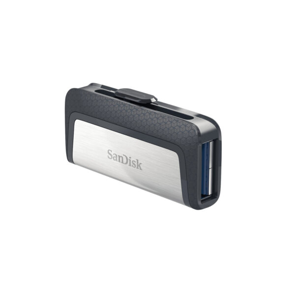 SanDisk Drive USB Ganda Ultra Tipe-C 256 GB USB flash drive USB Type-A / USB Type-C 3.2 Gen 1 (3.1 Gen 1) Grijs, Zilver - Afbeelding 5