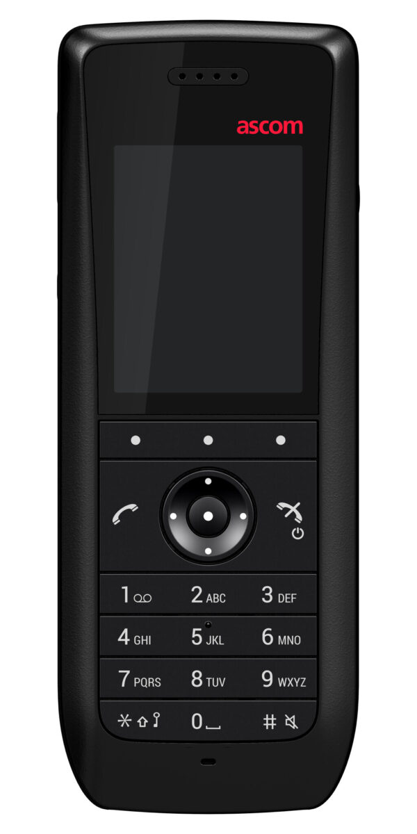 Ascom d63 Talker DECT-telefoon Zwart