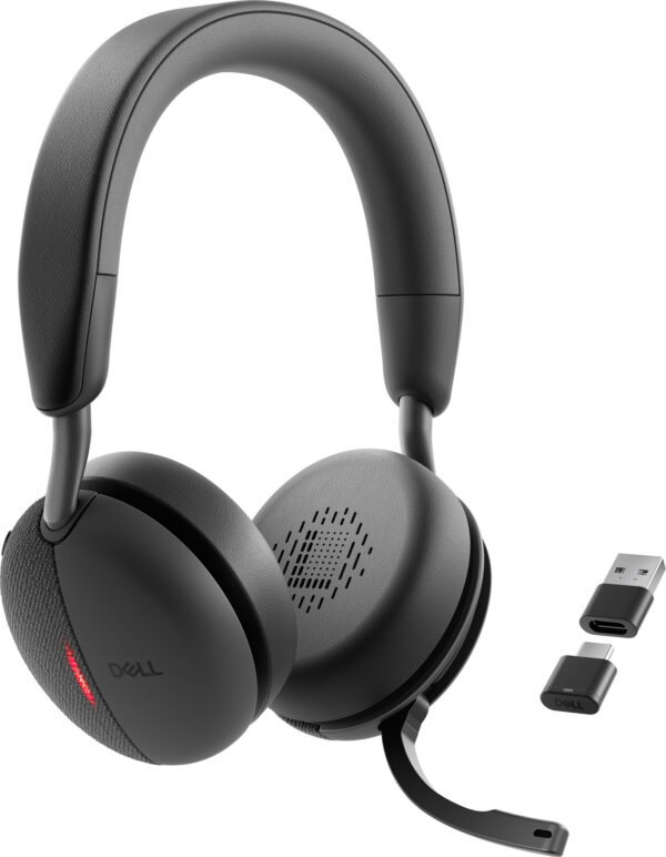 DELL WL5024 Headset Bedraad en draadloos Hoofdband Luchtvaart/Luchtverkeersleiding USB Type-C Bluetooth Zwart - Afbeelding 4