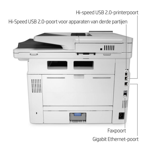 HP LaserJet Enterprise MFP M430f, Zwart-wit, Printer voor Bedrijf, Printen, kopiëren, scannen, faxen, Automatische documentinvoe - Afbeelding 18