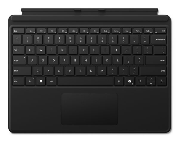 Microsoft Surface Pro Keyboard QWERTY Microsoft Cover port Zwart