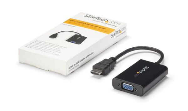 StarTech.com HDMI naar VGA video adapter / converter met audio voor desktop PC / Laptop / Ultrabook 1920x1080 - Afbeelding 6