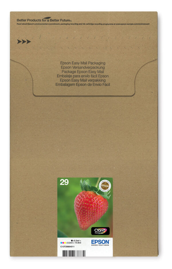 Epson Strawberry Multipack 4-colours 29 EasyMail - Afbeelding 2